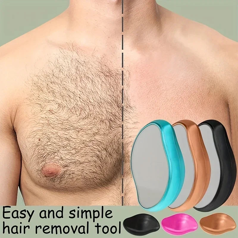 Eraser Depilator Leg Hair Crystal Epilator Hair Physical Hair Removal Eraser Glass Remover Painless Epilator Cleaning Reusable Oasis Select