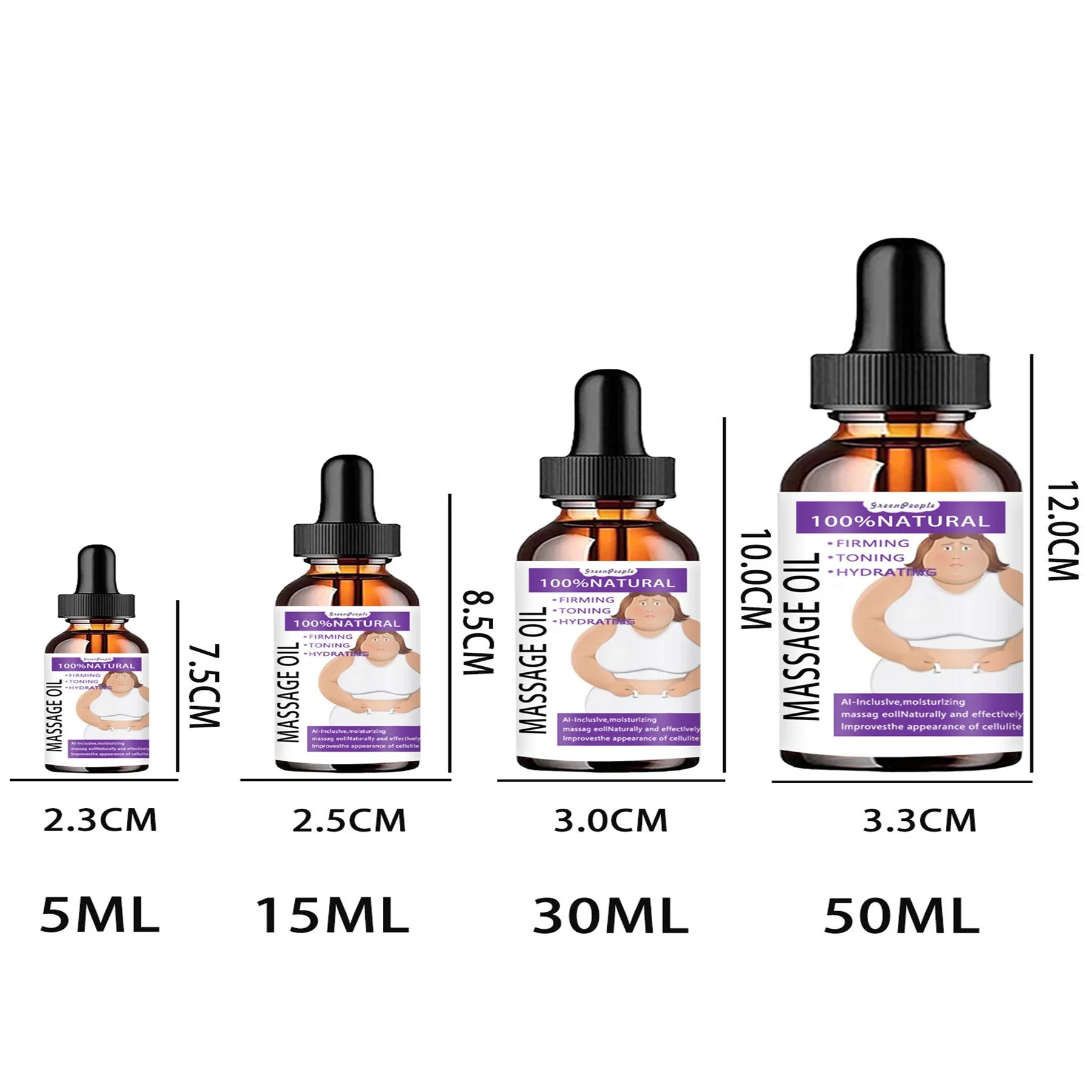 Massage oil Effectively improving the appearance of adipocytes and promoting rapid burning of subcutaneous adipose tissue Oasis Select