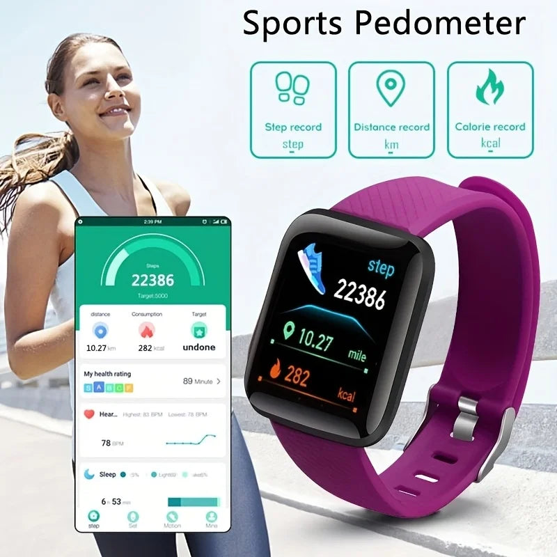 CHAOGENB Smart Watch – Fitness Tracker & USB Charging Bracelet