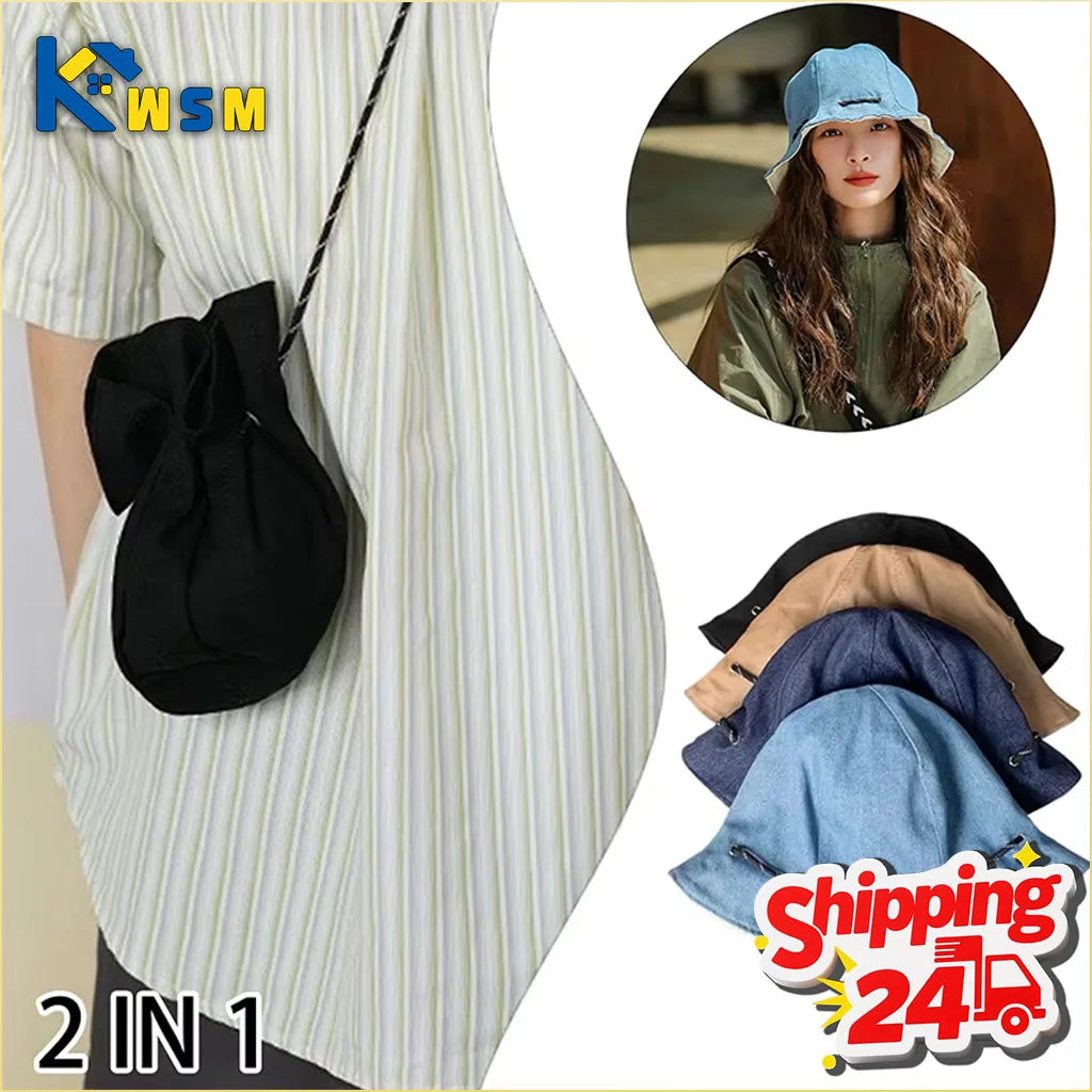 Women‘s Reversible Bucket Hat Spring Summer Double Sided Casual Sun Protection Visor Face Slimming Packable Travel Cap Oasis Select