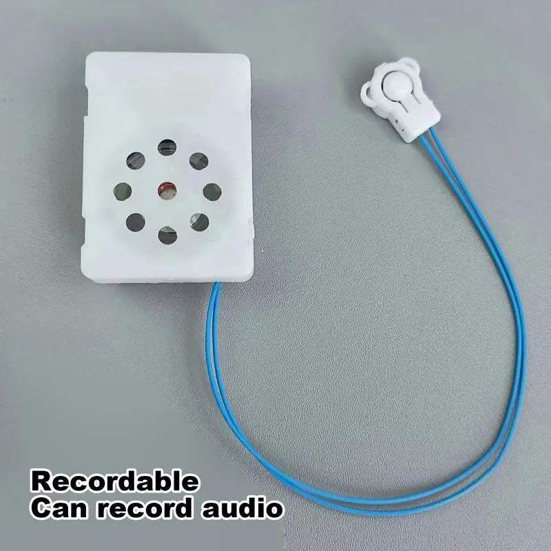 Plush Toy Voice Recorder Kids Voice Recorder Battery Operated Sound Recorder For Plush Toys Halloween Birthday DIYVoice Messages Oasis Select