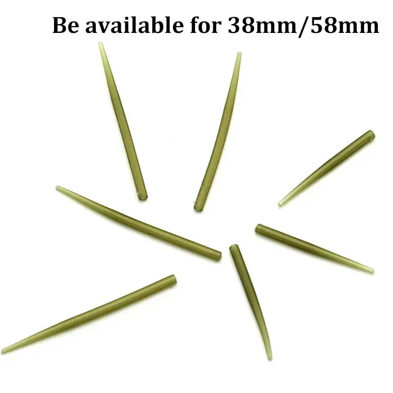 30-150pcs Carp Fishing Anti Entanglement Sleeve Accessories, Helicopter Drilling Rig Oil Pipe Hook Rotating Connector Sleeve Oasis Select
