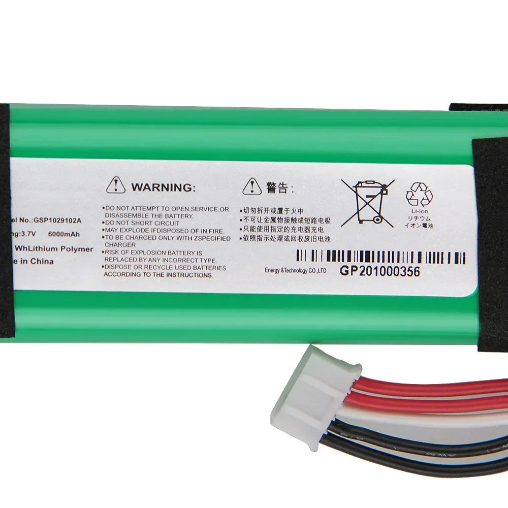 New Battery For Charge2 Plus Charge2+ Charge 2 Plus Speaker GSP1029102A Rechargeable Batteries Oasis Select