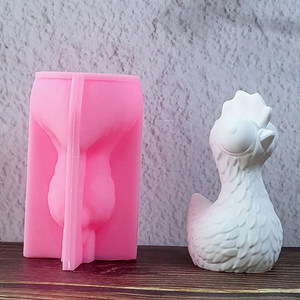 3D Sheep Silicone Mold – Candle, Soap, Resin & Gypsum DIY