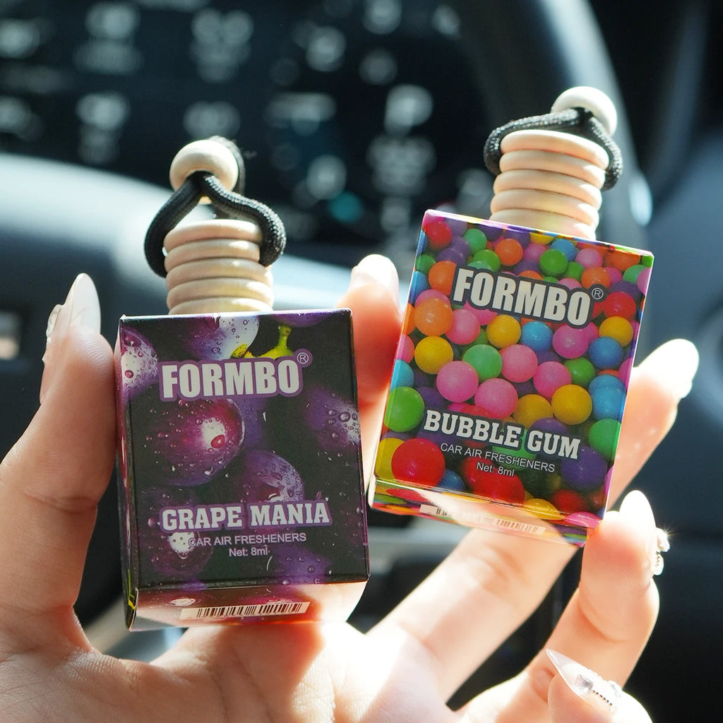 FORMBO Fruit Car Air Freshener Pendant | 4 Scents, 8ml Car Air Freshener Oasis Select