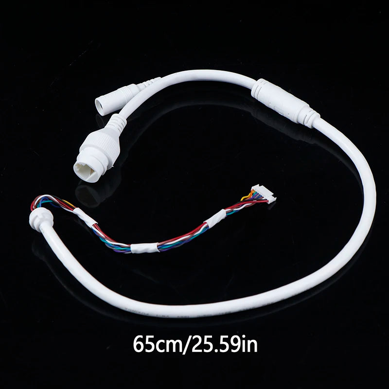 Camera Tail Cable Ethernet Lan Cable PoE RJ45 Network Cable 10 Pin 10 Core For IP Camera Oasis Select