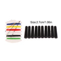 Hot Sale 10pcs Folding Umbrella Bones Cover Plastic Metal Parts Components Metal Umbrella Tail Beads Oasis Select C