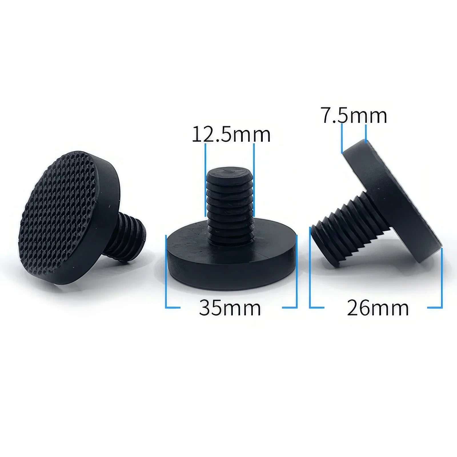 Mini Rubber Hole Plugs – Furniture Leg Caps & Floor Protectors