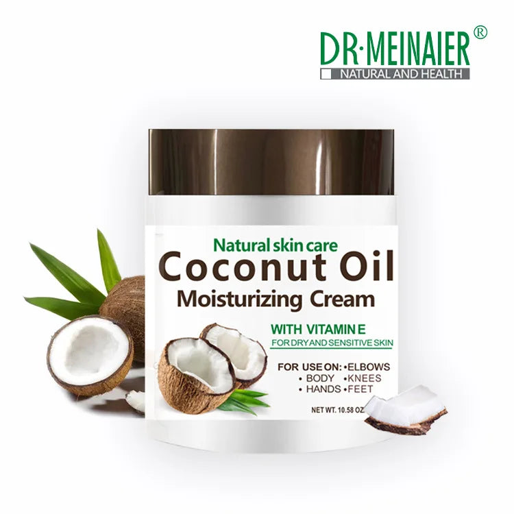 Organic Cold Pressed Coconut Oil Cream 300g – Body & Hair