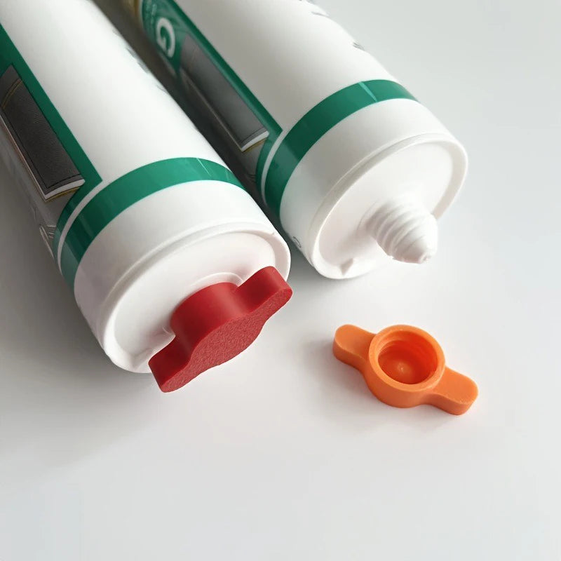 Flexible Gear-type Silicone Sealant Cap, Made Of Plastic, Prevents Adhesive Hardening And Is Suitable For Silicone Repair Oasis Select