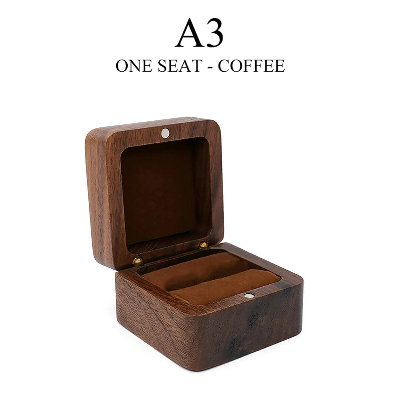 Luxury Wood Jewelry Box Wedding Ring Box Earring Rings Box Jewelry Organizer Box Jewelry Gift Packaging Box Bracelet Package Oasis Select A3