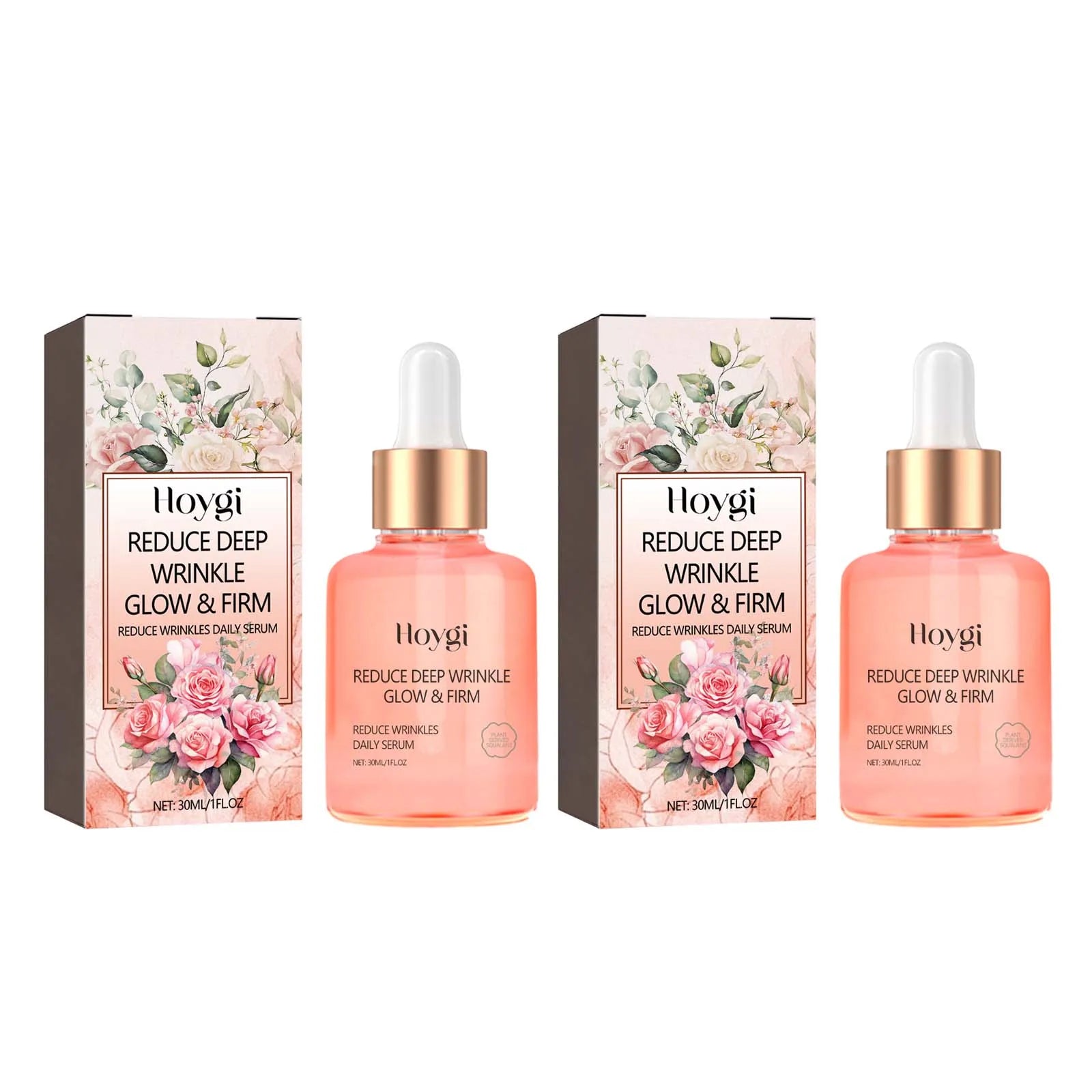 Hoygi Rose Vitamin C Face Serum – Anti-Aging & Brightening 30ml Face Serum Oasis Select 2 x 30ml Boxed