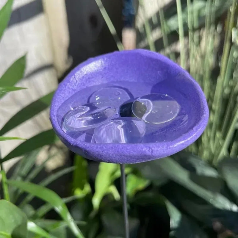 1pcs New Bee Drinking Water Station & Watering Station Butterfly & Hummingbird Mixed Feeding Water Cup Oasis Select