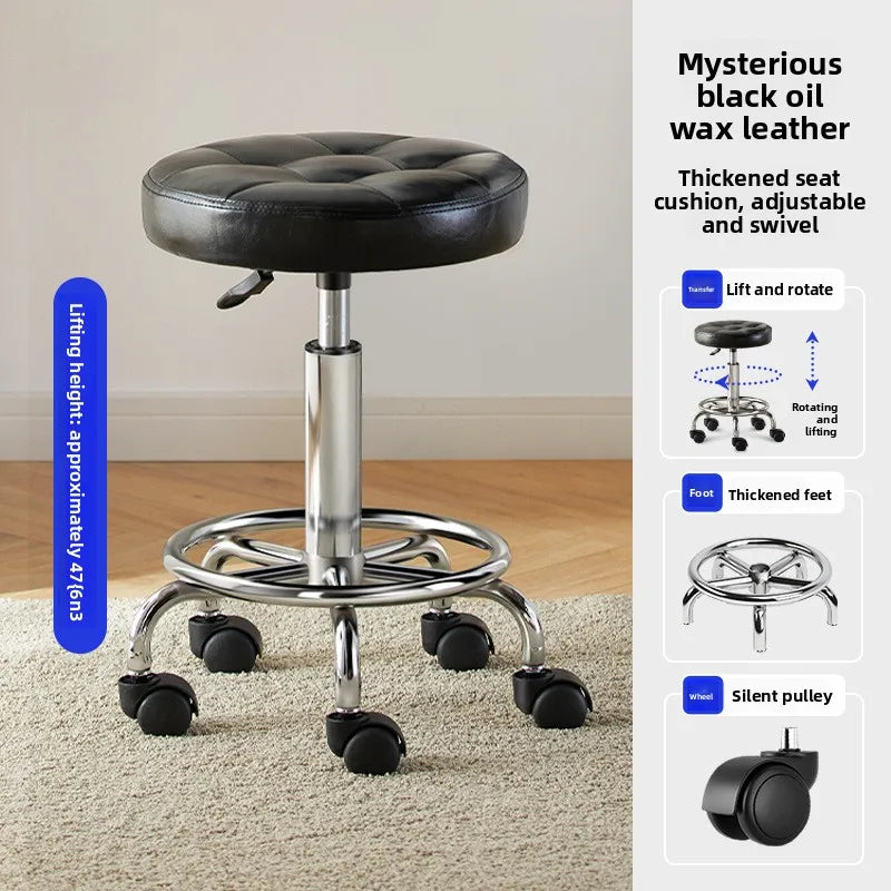 Makeup Stool Writing Study Chair Laboratory Pulley Office Chair Computer Chair Lifting Desk Chair Oasis Select 4