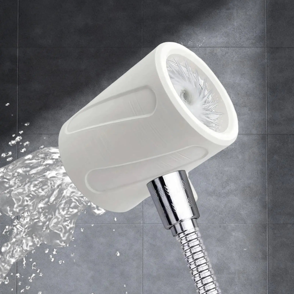 Men's Cleaning Shower Head High Pressure Wide Coverage Coarse Hole Handheld Shower Head Massager for Apartment Hotel Adults Oasis Select