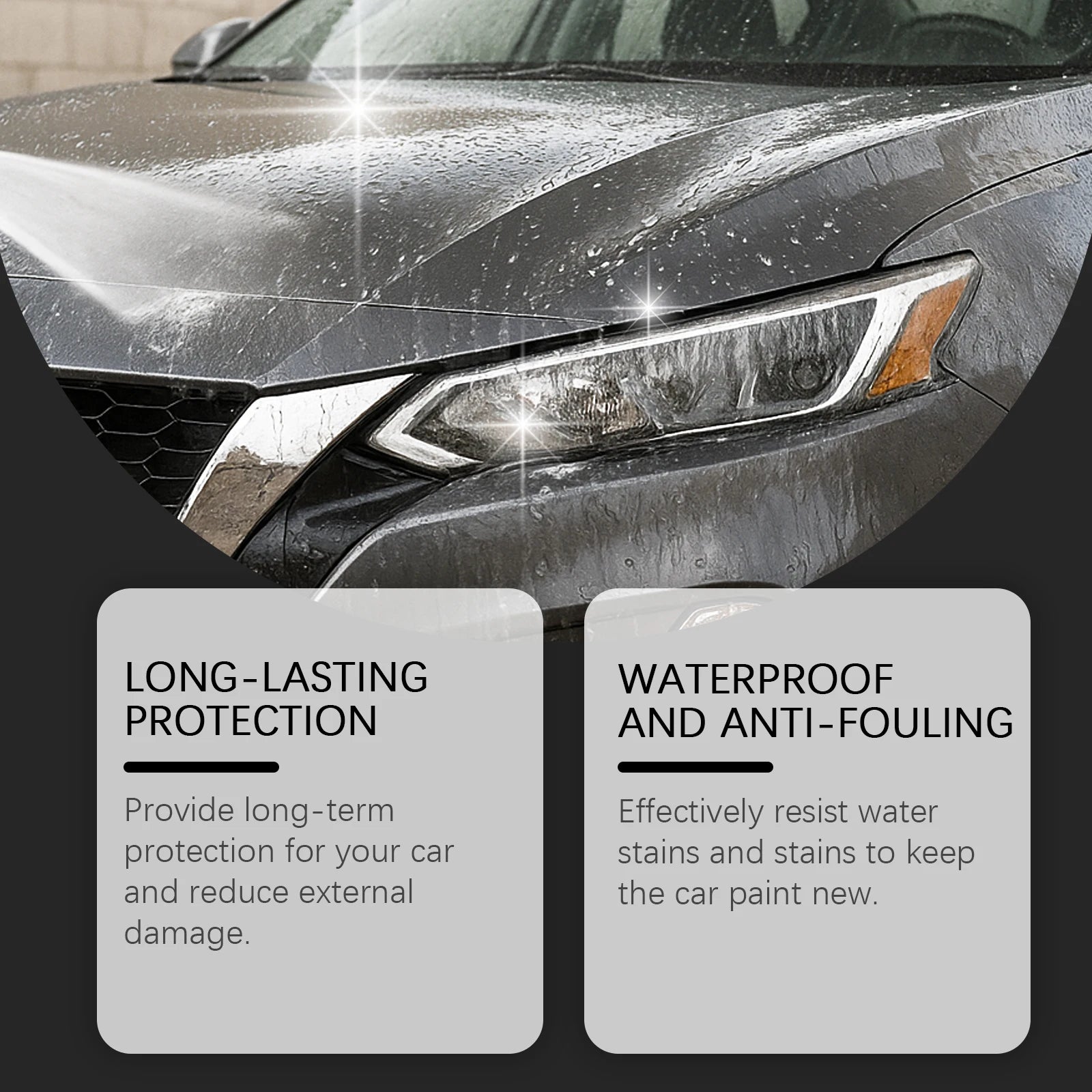 Rayhong 3 In 1 Automobile Paint Protection Spray For Automobile Surface Waterproof Antifogging And Brightening Scratch Repair Oasis Select