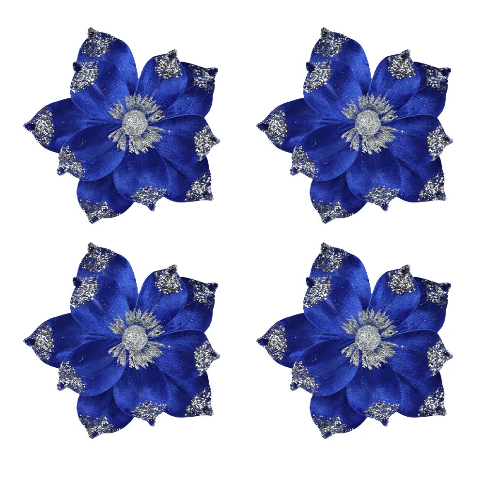 Gold Christmas Artificial Flowers Versatile Holiday Decor Options Artificial Christmas Tree Decor Easy To Customize Arrangements Oasis Select Blue China Mainland