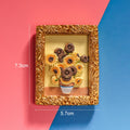 World famous painting Van Gogh painting Picture frame 3d fridge magnets starry sky sunflower siesta refrigerator stickers gifts Oasis Select Style A