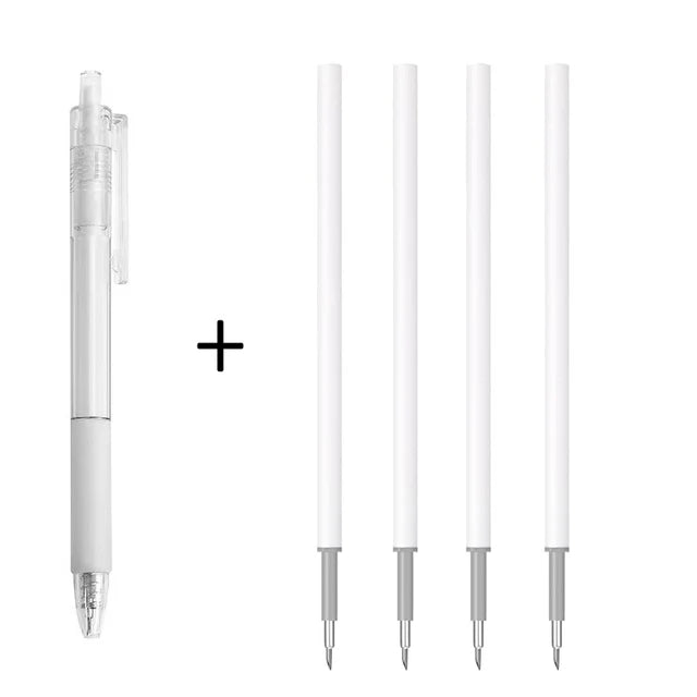 Art Utility Knife Pen Knife Cut Stickers Scrapbooking Cutting Tool Express Box Knife School Supplies DIY Craft Supplies Home Oasis Select 5PCS Set-White