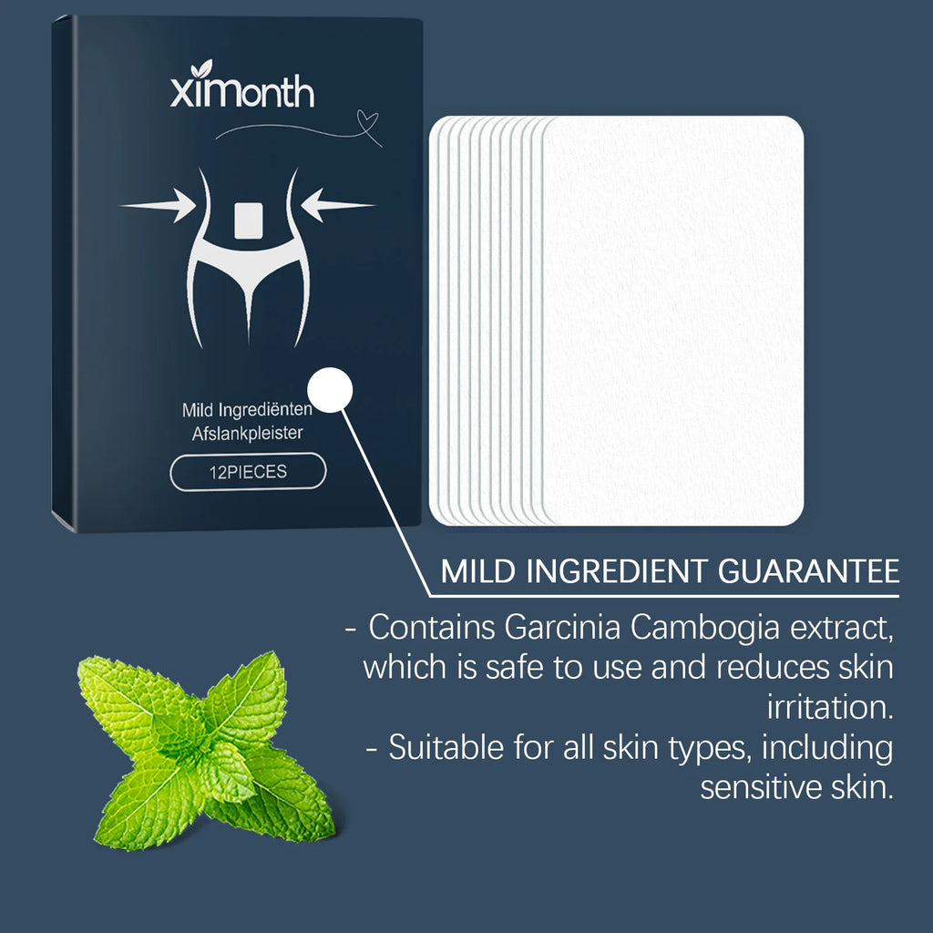 Ximonth Slimming Navel Patch – Herbal Body Firming & Fat Burning Slimming Body Patch Oasis Select