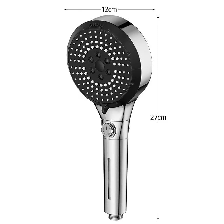 6-Mode Filtered Handheld Shower Head Set with 1.5m Hose