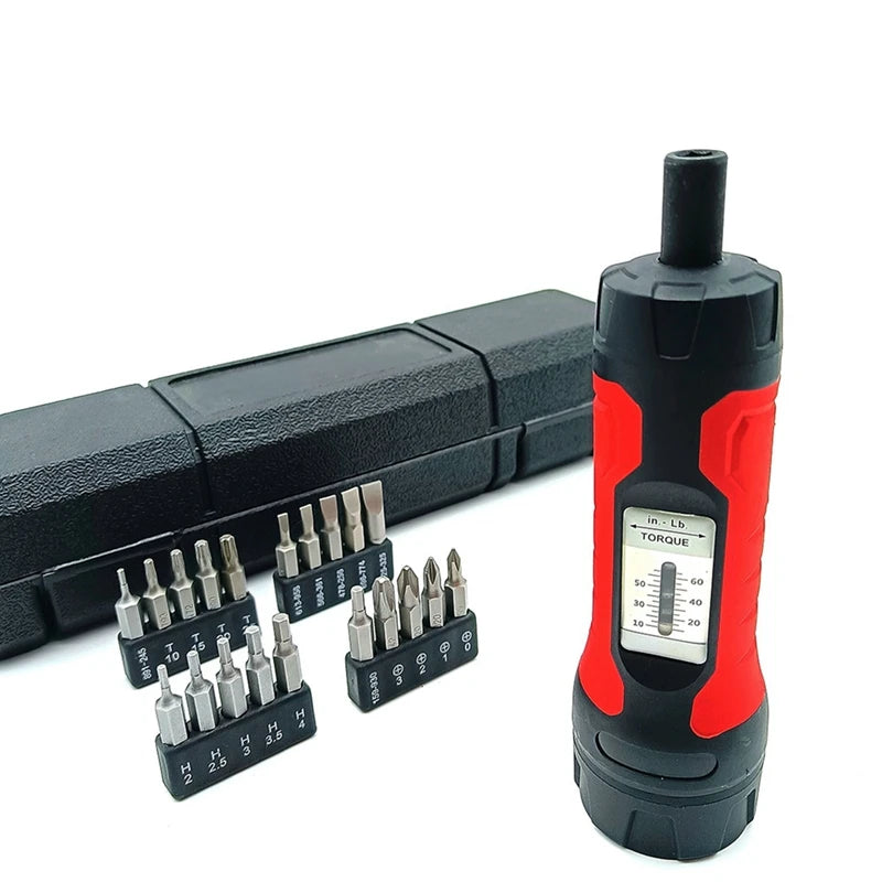 Adjustable Manual Torque Screwdriver Set Windows Torque Screwdriver With 20 Screwdriver Bits Set Kit Oasis Select