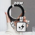 18W 20W Charger Protector Case USB Cable Cover Charging Data Cord Winder Wrap Charger Case Shell for IPhone 15 14 13 12 Pro Max Oasis Select 03