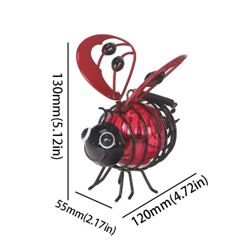 Solar Hanging Bee Light – LED Outdoor Garden Décor, 3 Colors