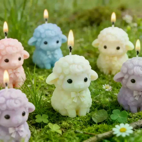3D Fluffy Sheep Silicone Mold – Candle, Soap, Resin & Baking Silicone Craft Mold Oasis Select
