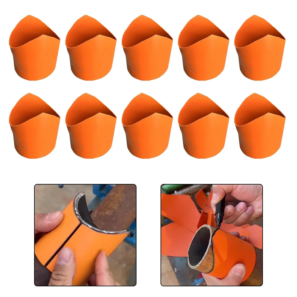 Pipe Saddle Cutting Layout Marking Guide Kit – 5 or 10 Pcs Pipe Marking Tool Oasis Select