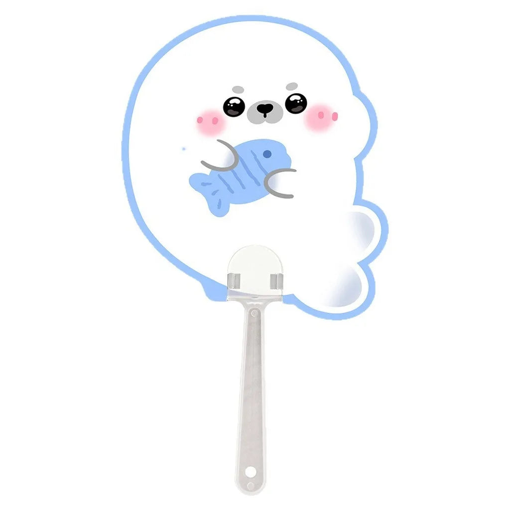 Animal Shaped Fan Dirt-Resistant Polar Animal Fan Portable Handheld Fan Portable For Office Cooling Campus Study Friends Oasis Select
