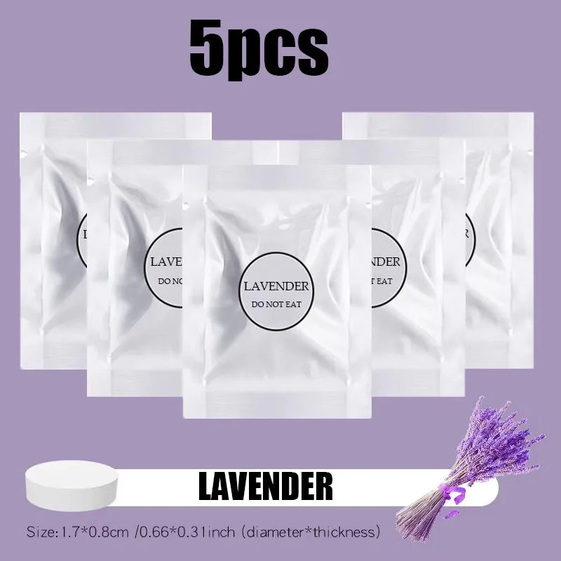 5/10/15pcs Car Diffuser Tablets, Car Air Freshener Replacement, Car Vent Perfume Refill, Auto Accessories, Car O Solid Perfume Oasis Select 5pcs Lavender