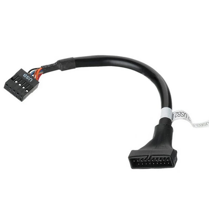 1pc Motherboard Header Adapter Cord High Quality 19/20 Pin USB 3.0 Female To 9 Pin USB 2.0 Male Oasis Select