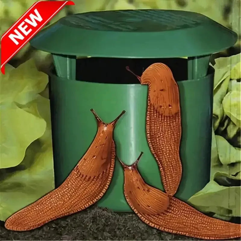 [High-Quality Snail Trap] Durable High-Quality Snail & Slug Trap - Safe Plastic Cage for Vegetables and Flowers Oasis Select