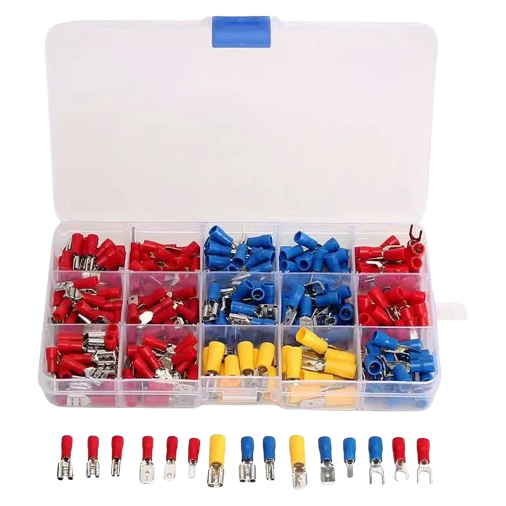 280-Pc Insulated Crimp Terminal Kit – Spade, Ring & Fork Lugs Crimp Terminal Kit Oasis Select