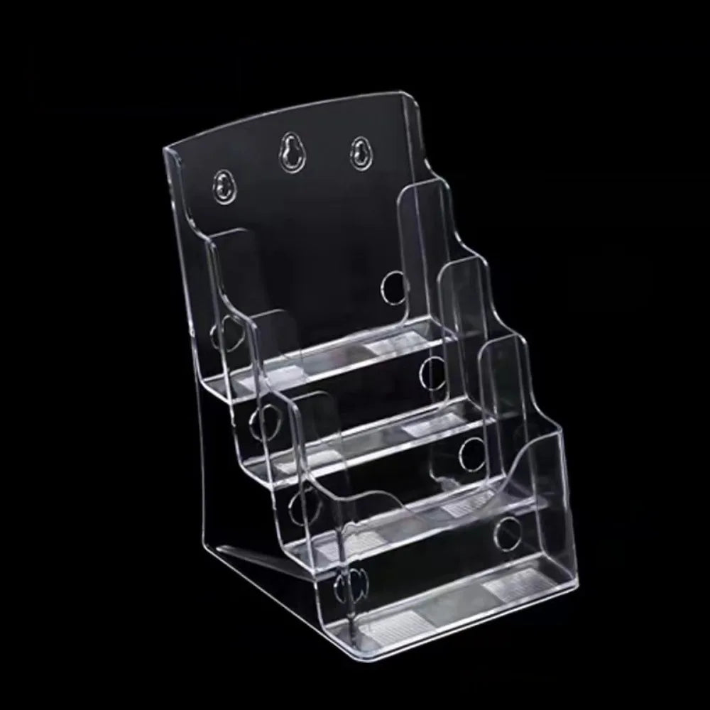 Clear Acrylic Brochure Holder A4/A5/A6 – 2/3/4 Tier Stand
