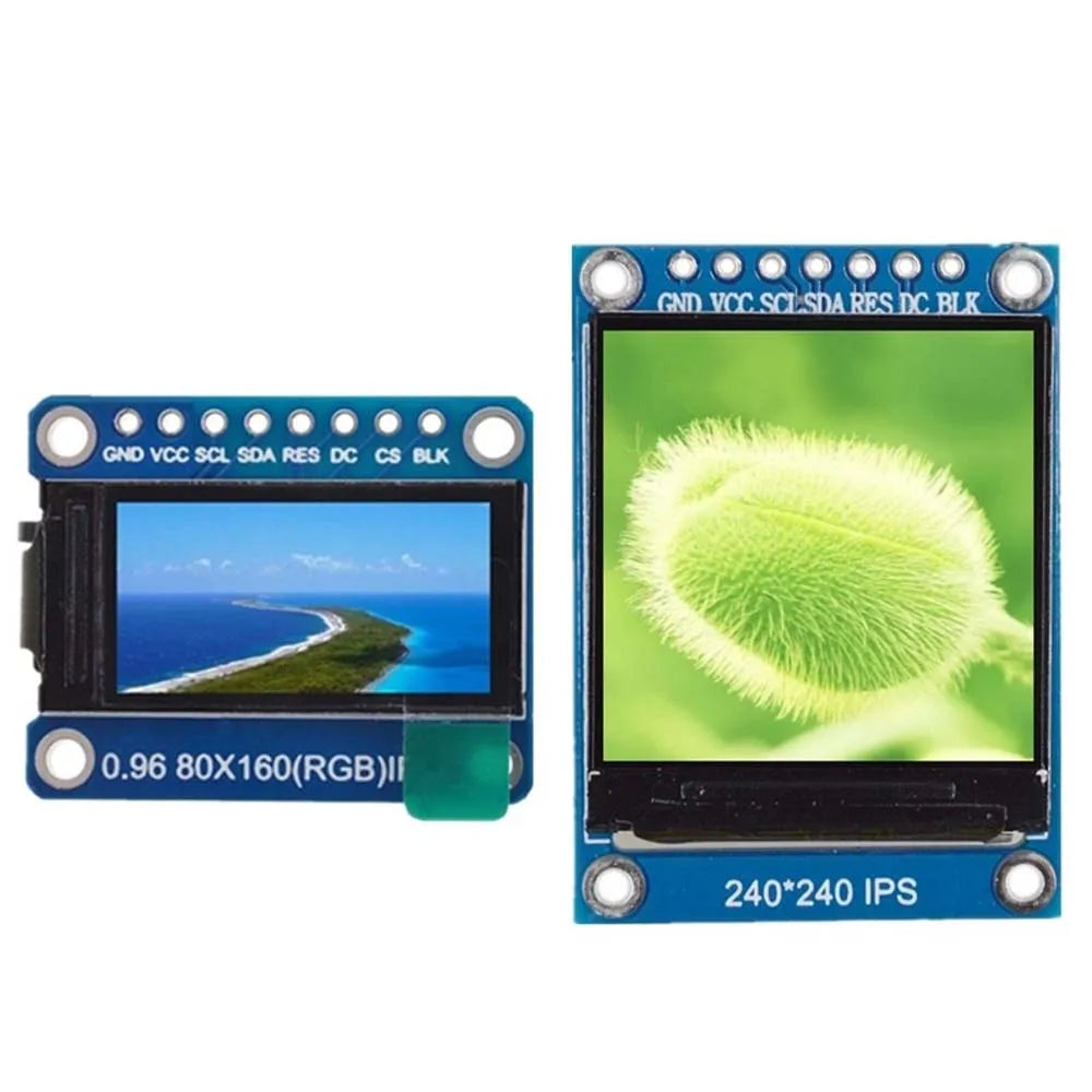 IC 80*160 7P Full Color 0.96 1.3 1.44 1.8 inch Smart Electronics Display Module LCD Screen Board LCD Module Display TFT Display Oasis Select