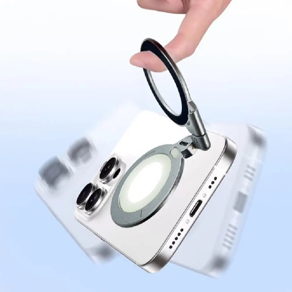 Magnetic Phone Ring Holder – 360° Rotatable MagSafe Stand