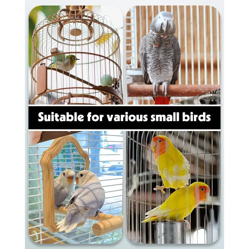 2 pieces of bird water dispenser, automatic water feeder, plastic cage-type water dispenser (not suitable for food feeding) Oasis Select