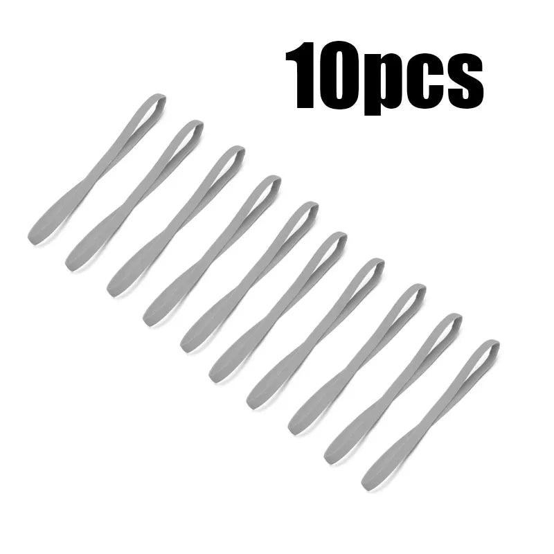 5/10pcs Elastic Absorbent Sweat Bands Yoga Running Fitness Headband Thin Sports Women Men Hair Bands Anti-Slip Hair Accessories Oasis Select 10pcs grey