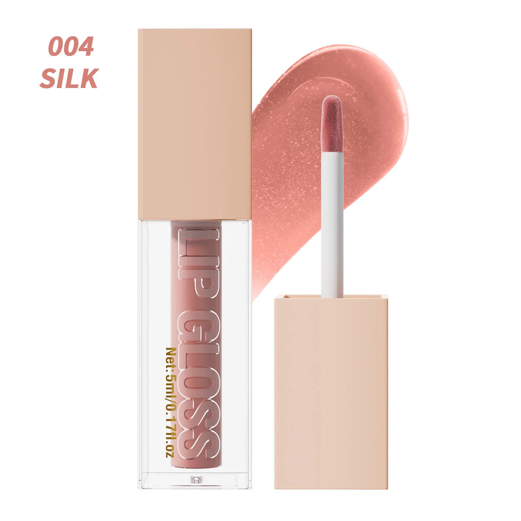 Hello Kiss Mirror Lip Gloss – Waterproof & Long-Lasting Shine