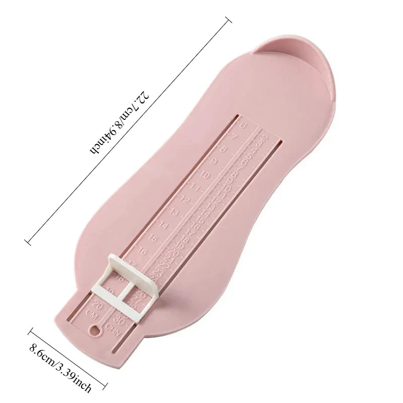 Kids Toddler Foot Measure Gauge Shoes Size Measuring Ruler Tool Baby Boy Girl Children's Foot Length Measuring Ruler Fittings Oasis Select