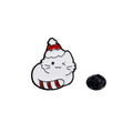 Cute Cartoon Christmas Day Enamel Brooch Creative Santa Claus Snowman Tree Lapel Pin Badge Backpack Clothing Hat Accessories Oasis Select Style 3