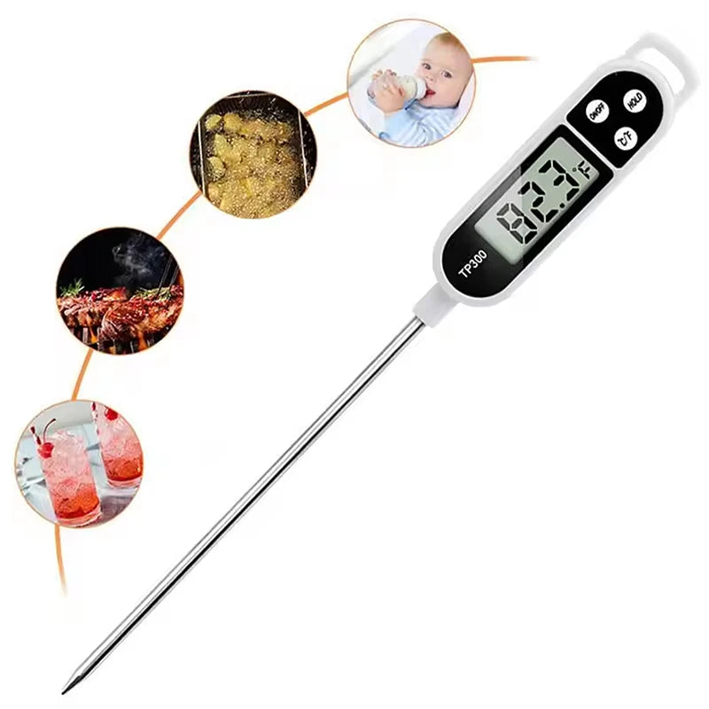 Food Thermometer TP300 Digital Kitchen Thermometer For Meat Cooking Food Probe BBQ Electronic Oven Kitchen Tools Oasis Select