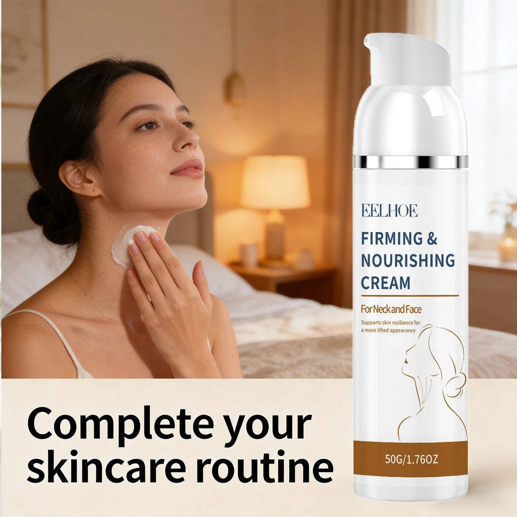 Firming Nourishing Cream Neck Face Lifting Hydrating Fine Lines Brighten Moisturizing Daily Care 50g Tighten Lift Neck Cream Oasis Select