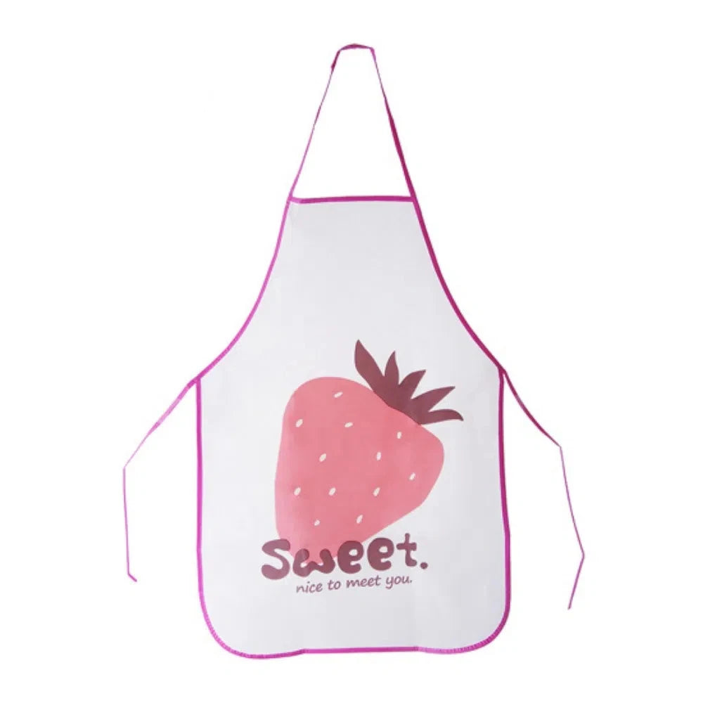 Cartoon Fruit Waterproof Sleeveless Apron – Men & Women