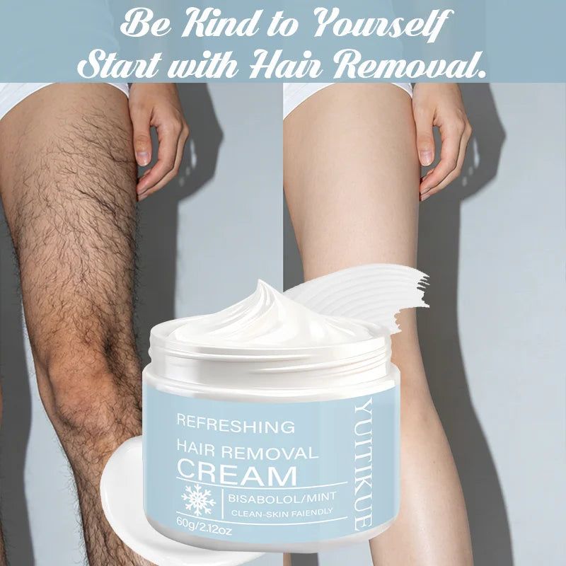 YUITIKUE Mint Hair Removal Cream – Painless & Smooth