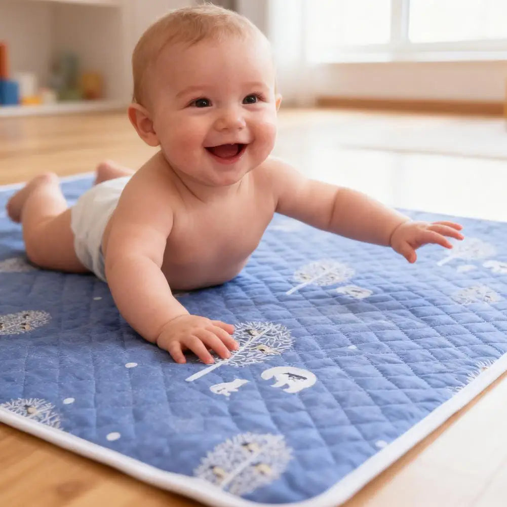 Waterproof Washable Baby Mattress Pad – Soft Cotton Urine Mat