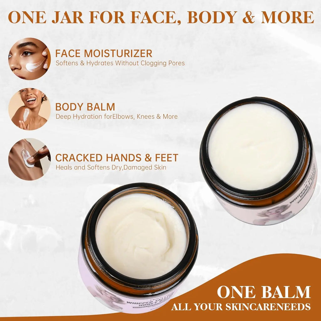 Lavender Whipped Beef Tallow Cream – Face & Body Moisturizer