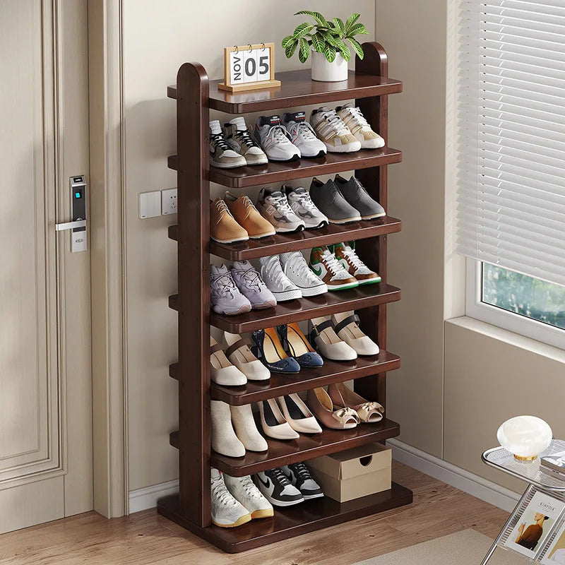The multi-layer floor shoe rack at the entrance of the home is small and narrow, and does not occupy a simple shoe cabinet Oasis Select